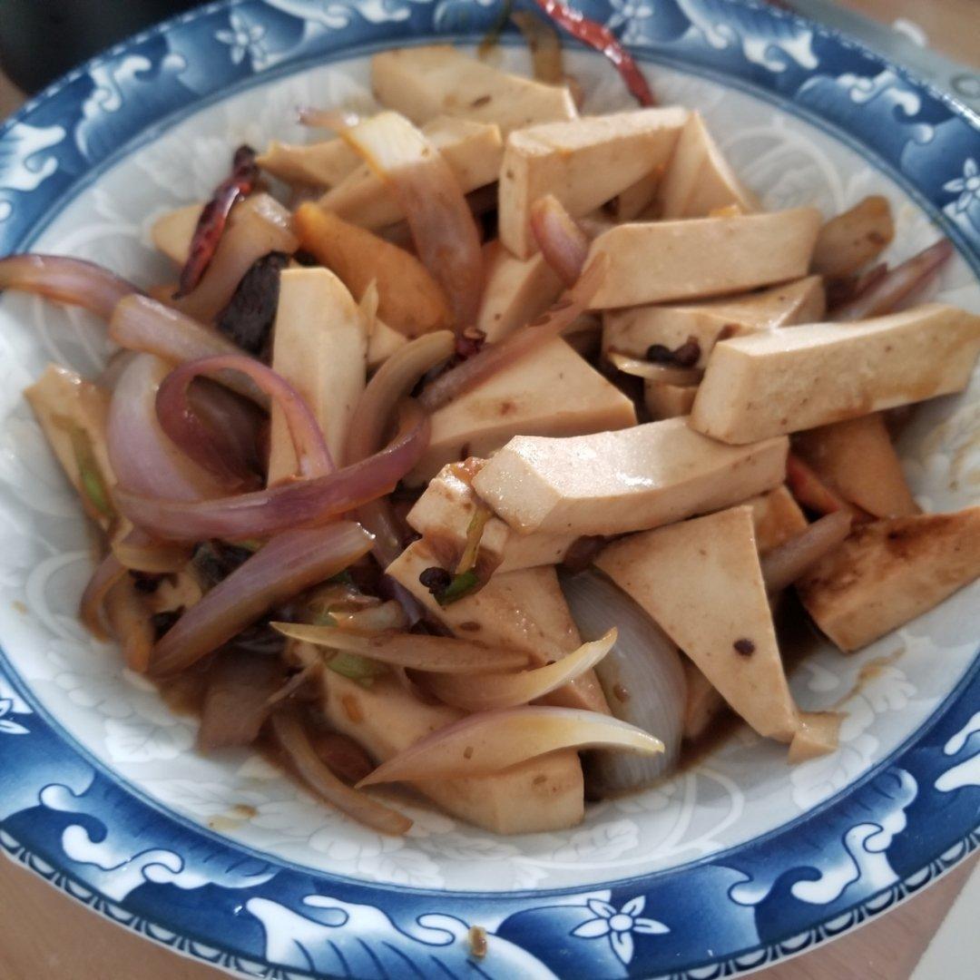 干锅千页豆腐