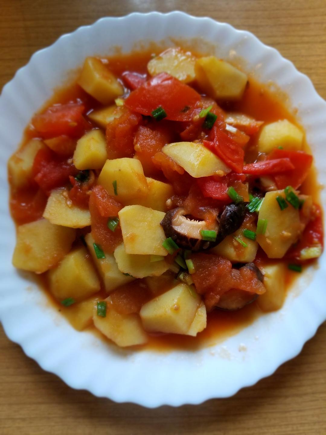 红烧番茄土豆