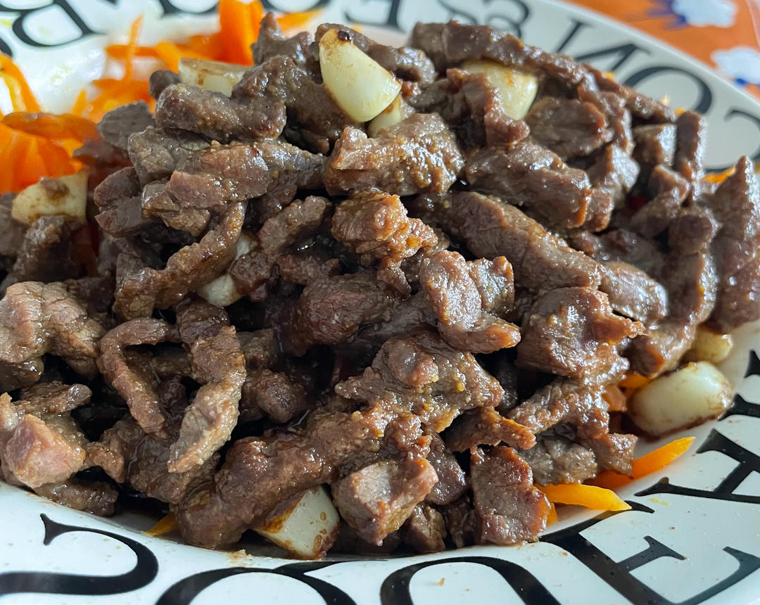 爆炒牛肉丝的做法
