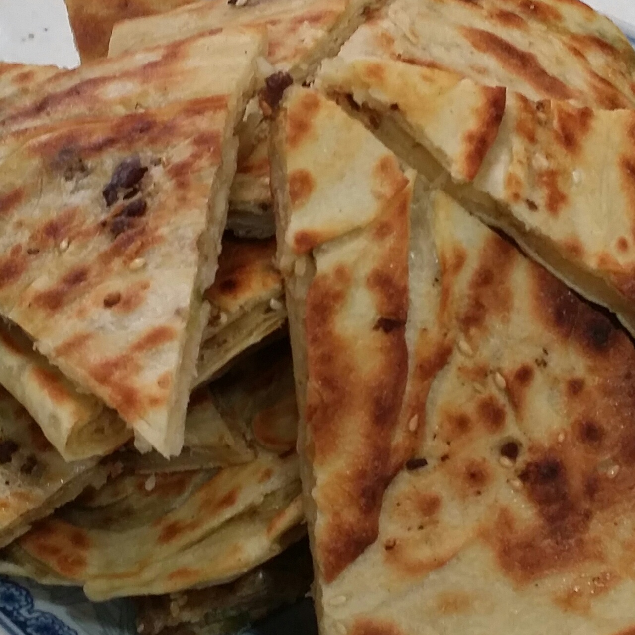 自制葱油饼