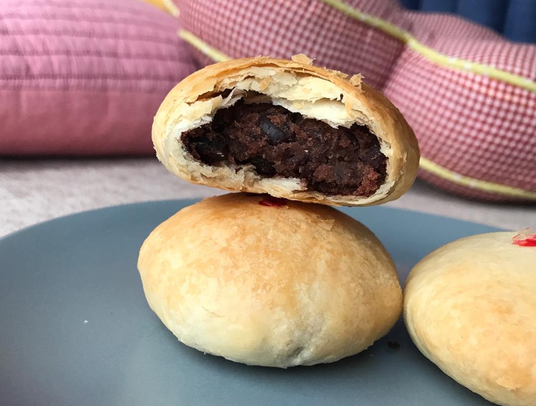 苏式五仁月饼--大包酥快手做出的层次分明