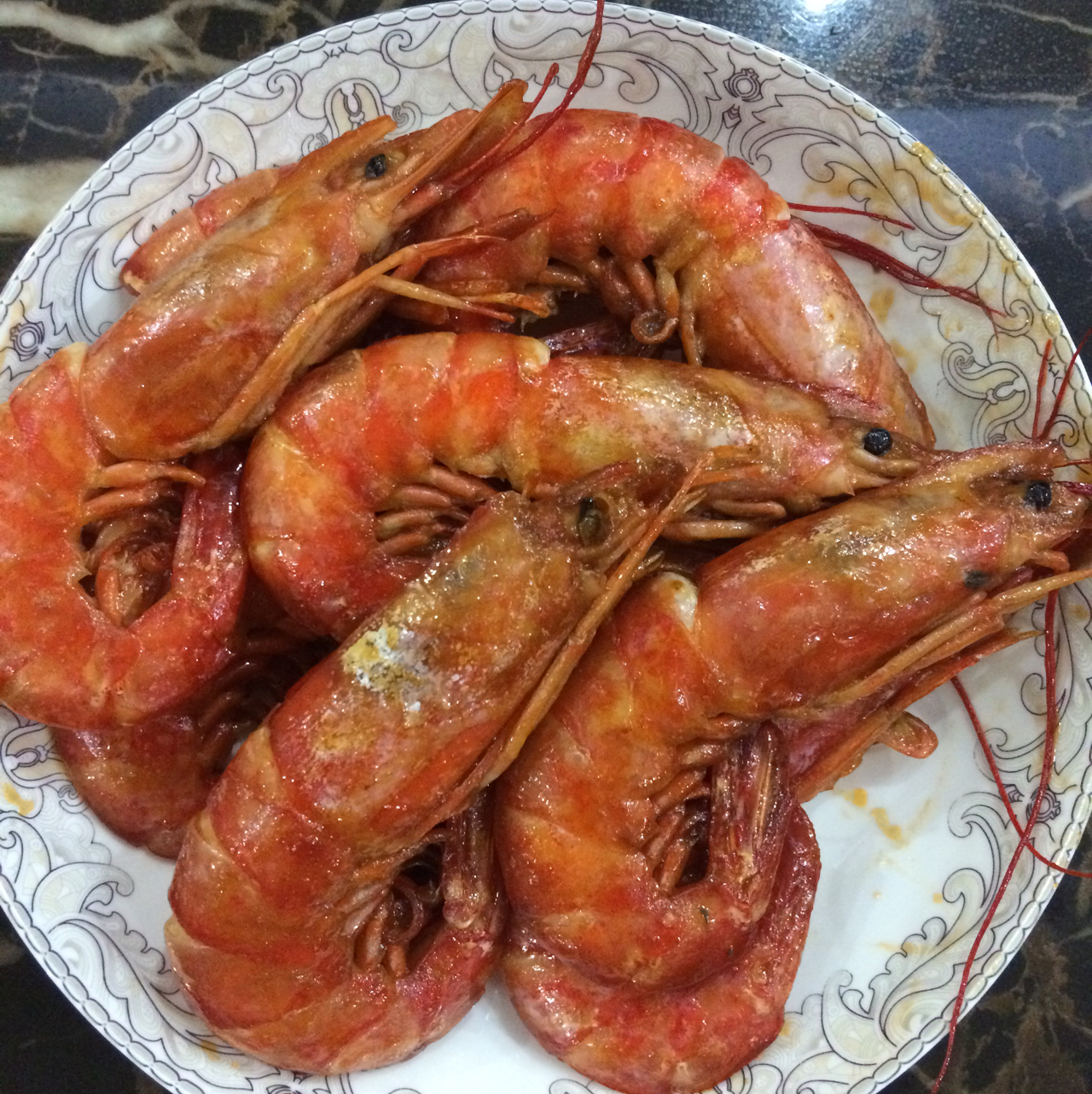 简单的番茄大虾