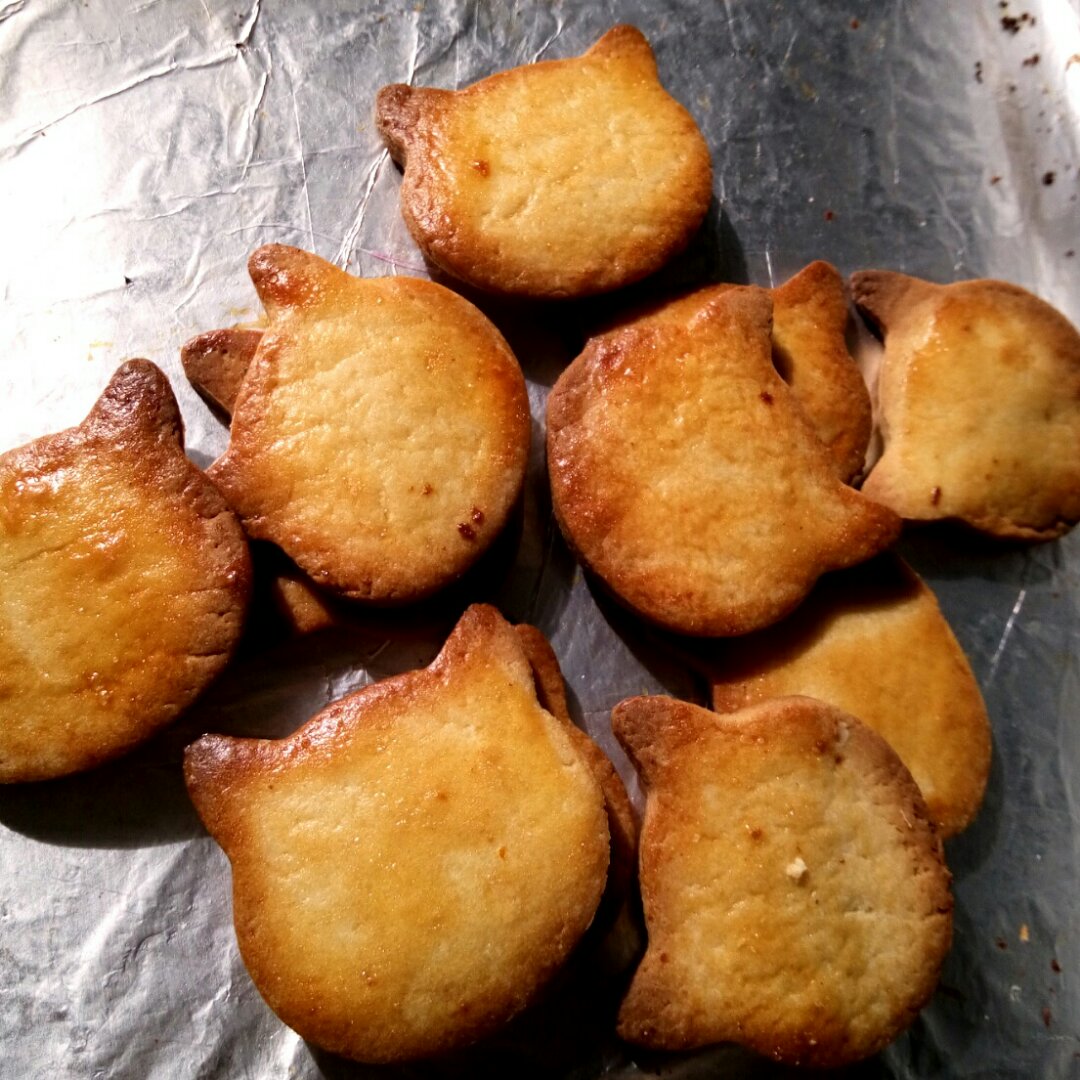 牛奶方块小饼干（烤箱做饼干）