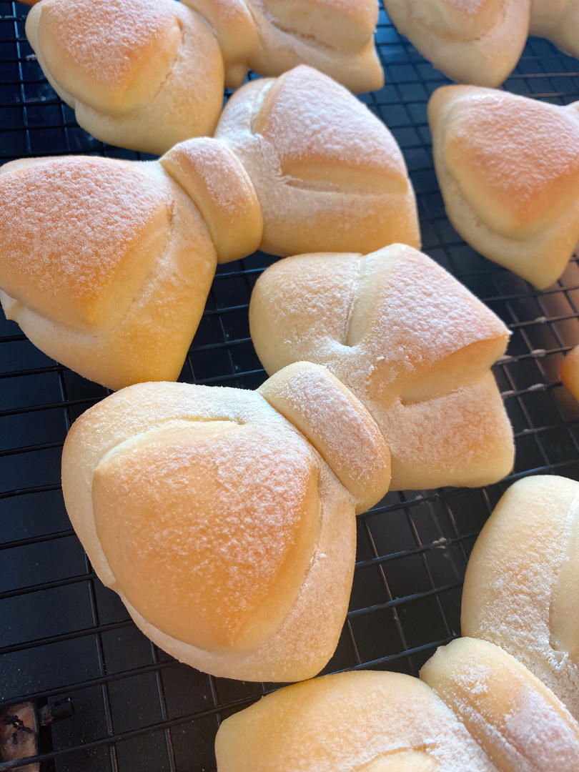 软萌可爱又少女心🎀蝴蝶结面包