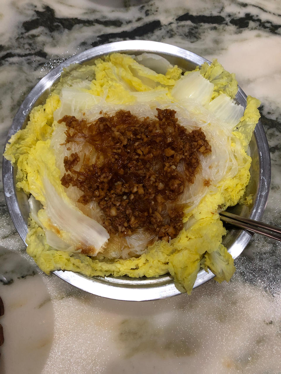 蒜蓉粉丝娃娃菜