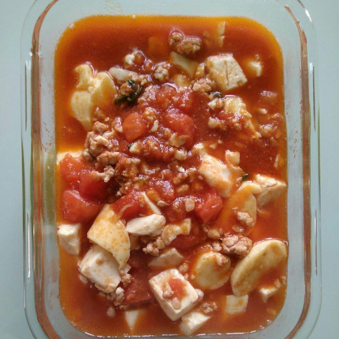 肉末番茄豆腐