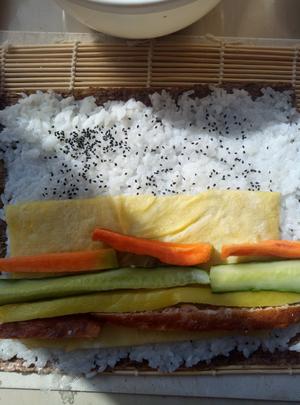紫菜饭卷(寿司)的做法 步骤9
