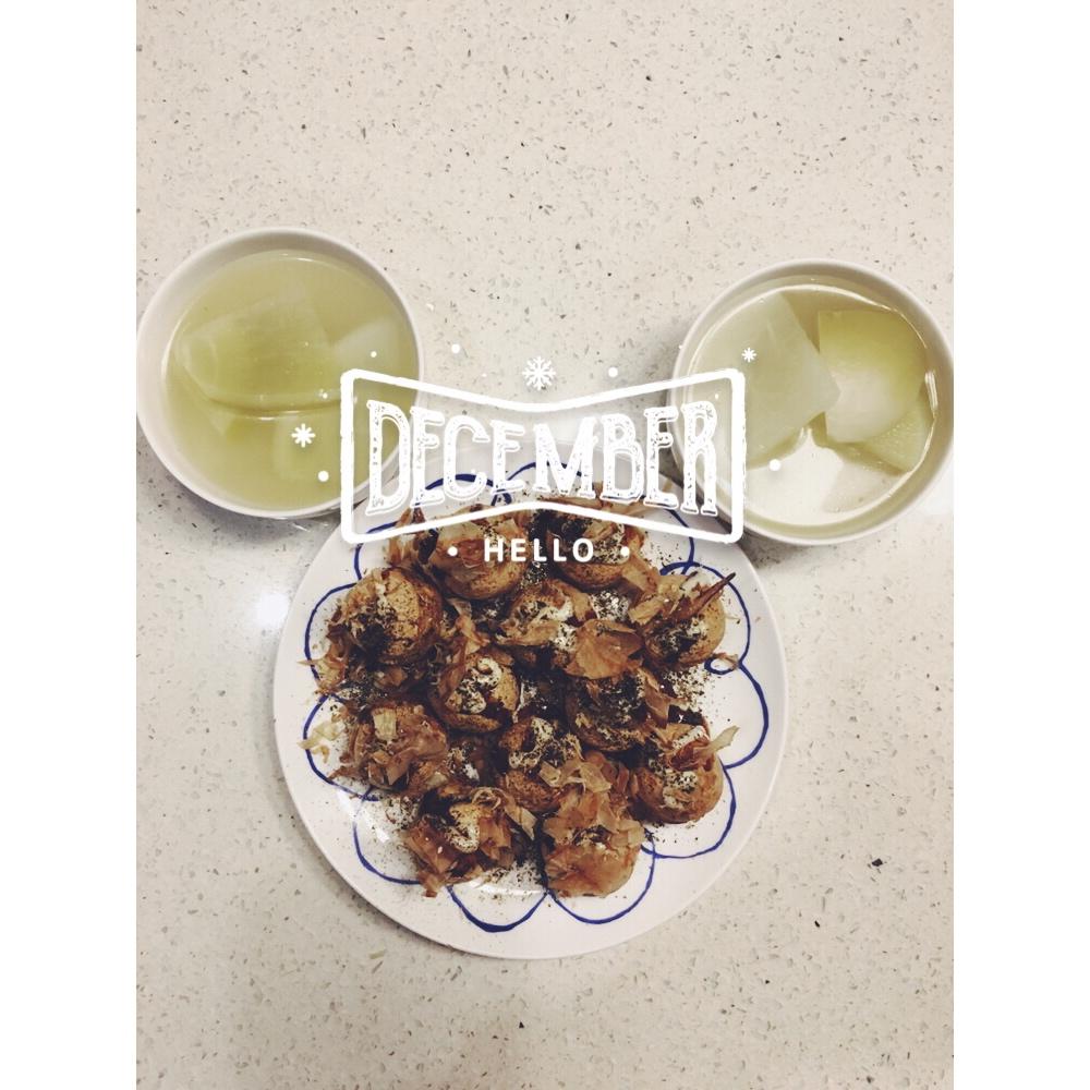 章鱼烧(章鱼小丸子)--简易版&升级版