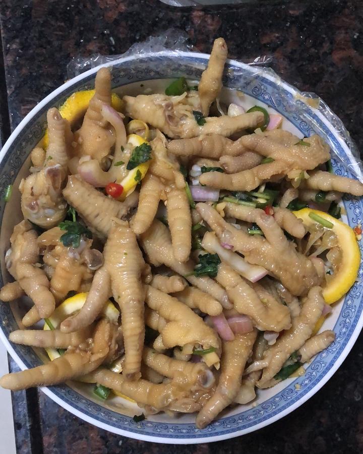 网红柠檬鸡爪