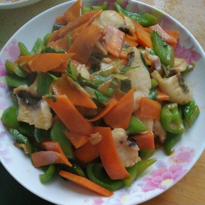 黑鱼片小炒