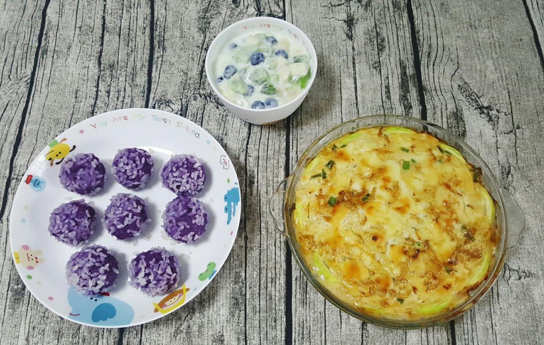 虾皮芝士焗豆腐（高蛋白快手早餐）