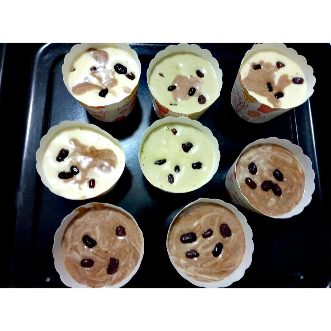 软绵绵戚风纸杯蛋糕