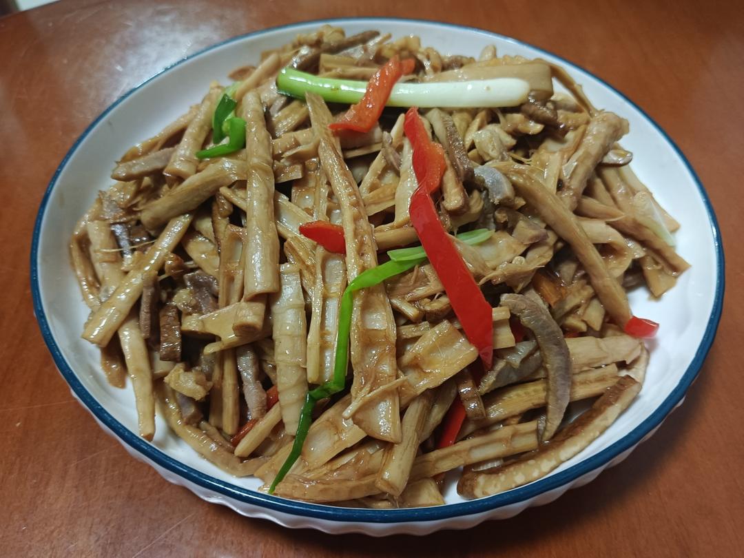 笋干炒肉