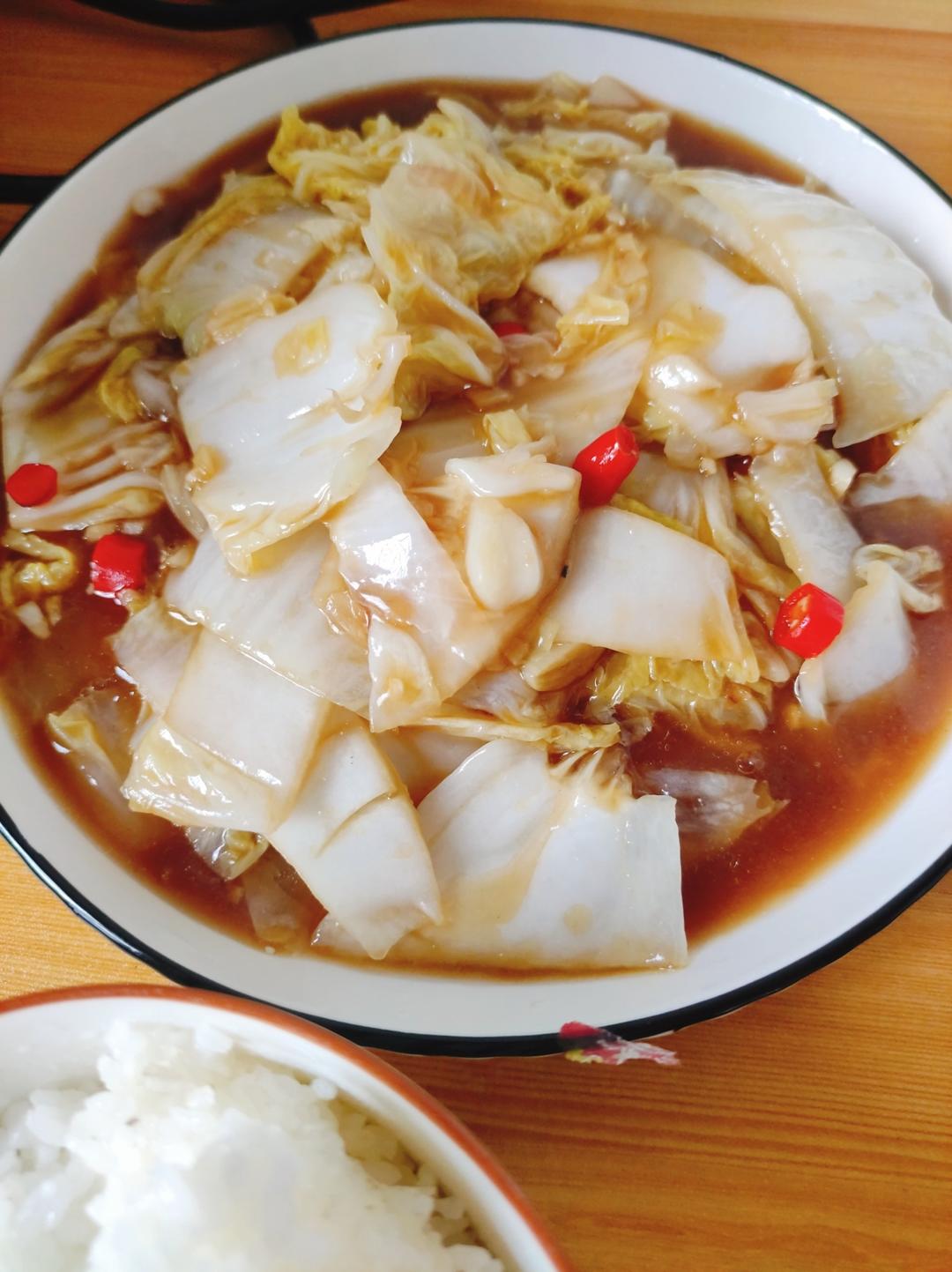 爆下饭的酸辣白菜（零难度）