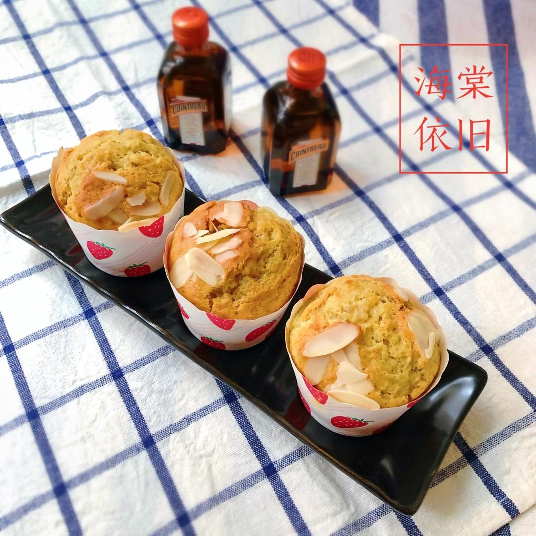 香蕉杏仁麦芬