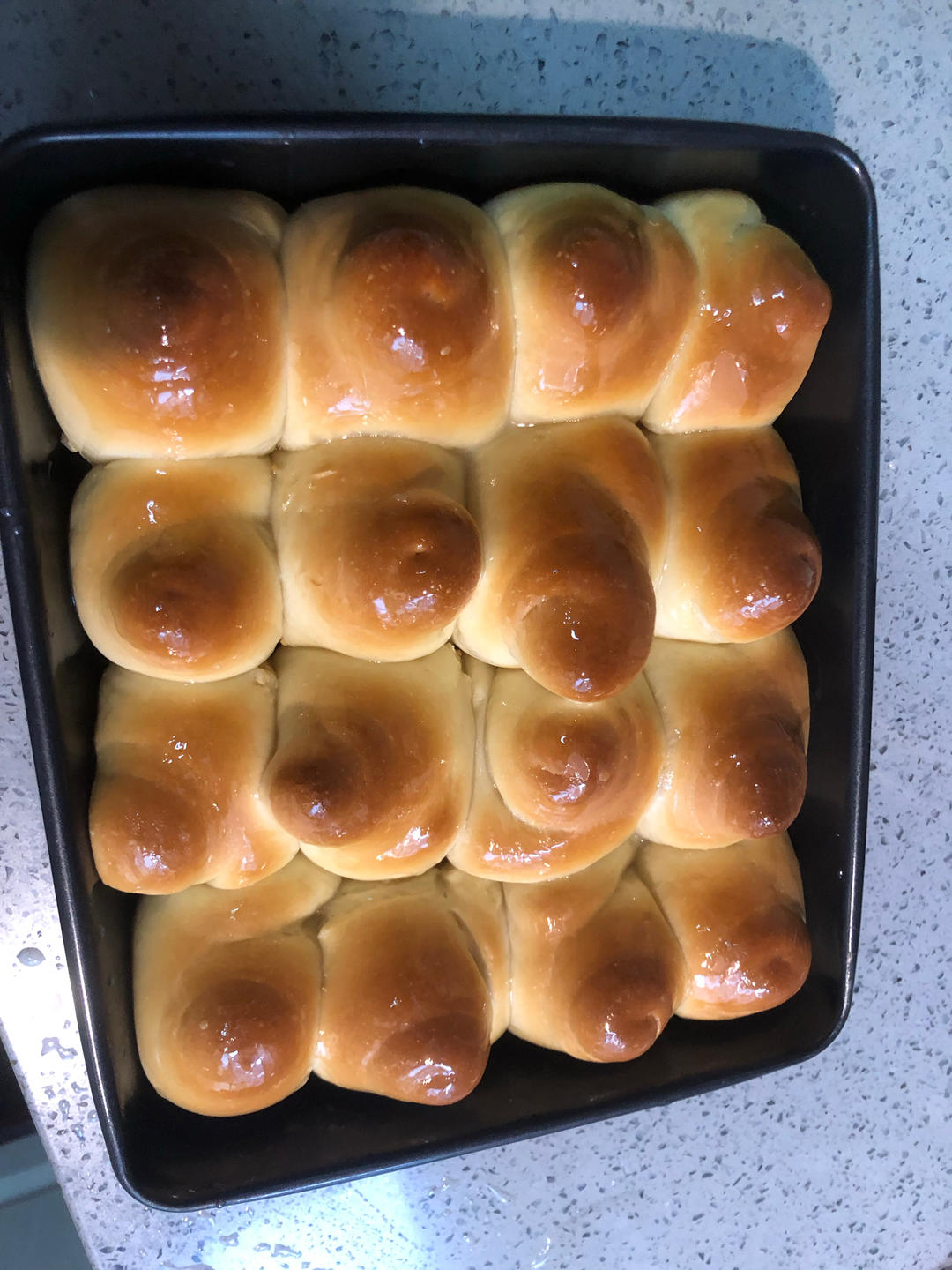 奶油蜂蜜小面包