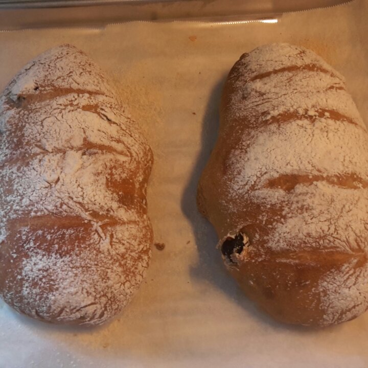 全麦蔓越莓软式欧包（免揉）