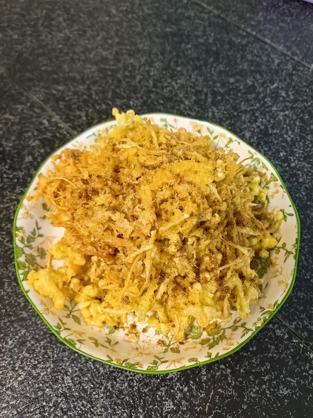 脆炸金针菇