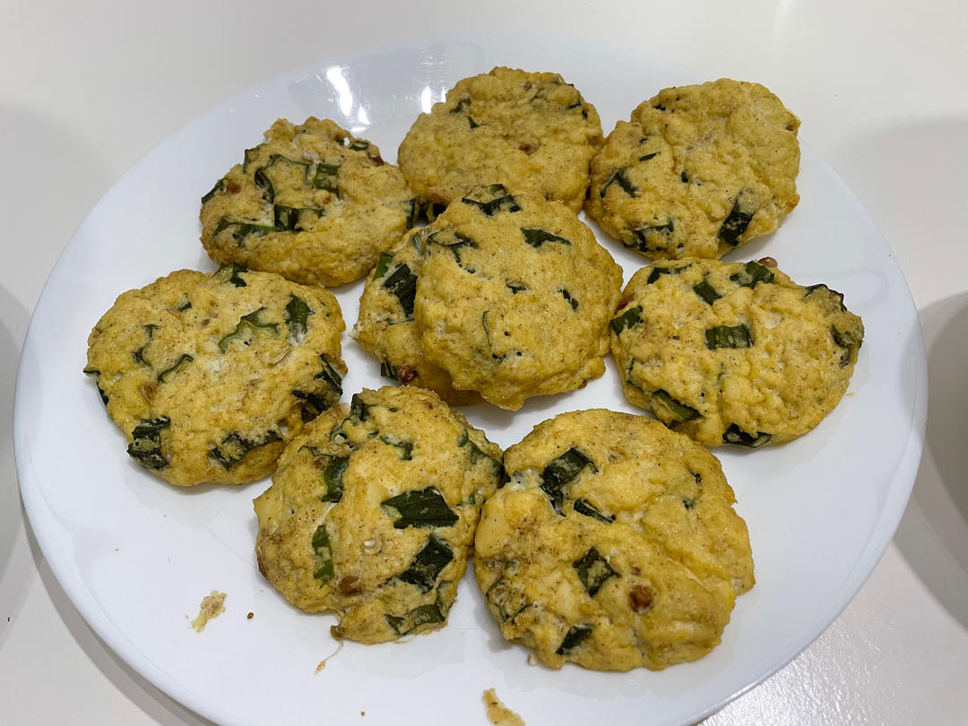 豆腐蔬菜饼 低卡健康~补充蛋白质