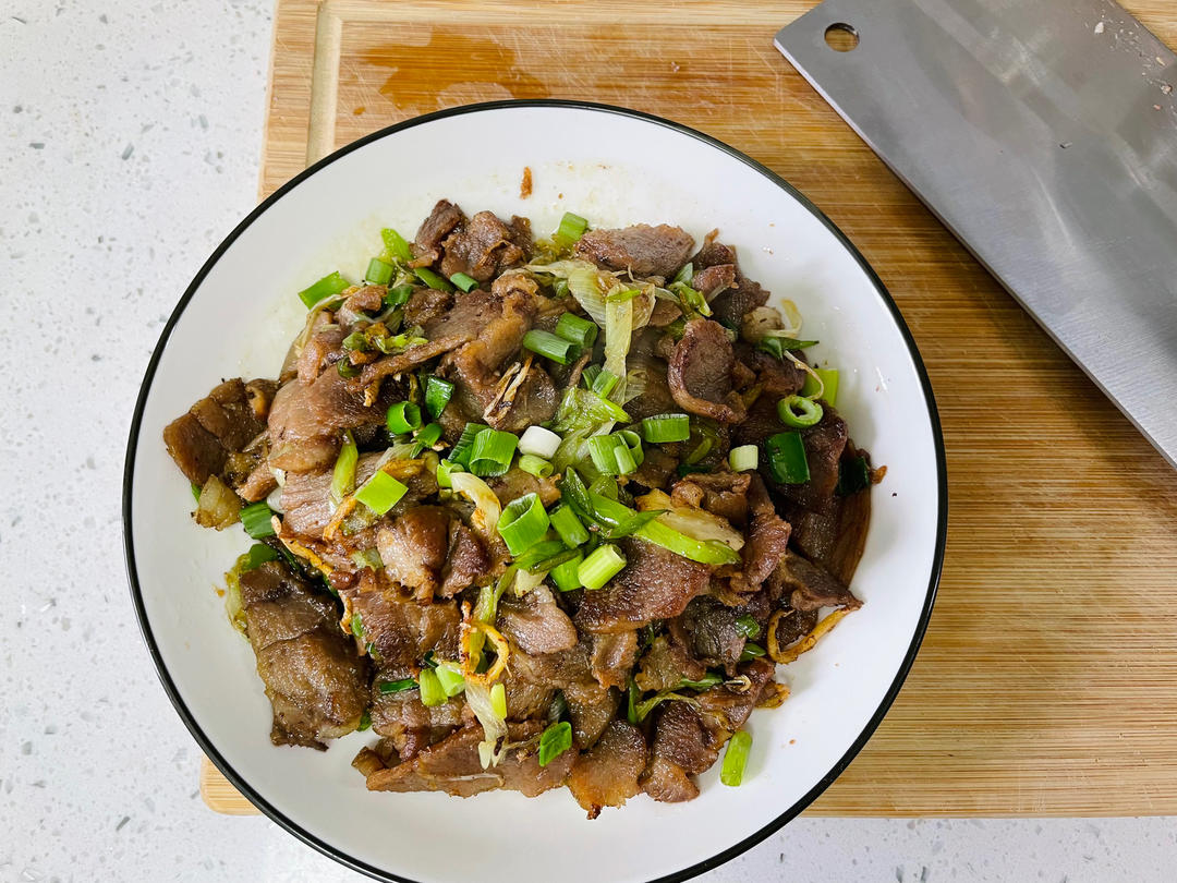炒了20多年的葱爆羊肉