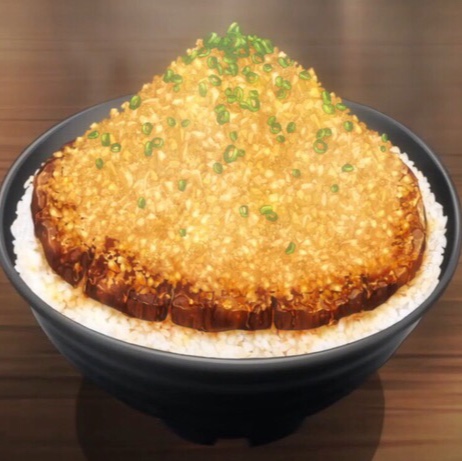 《食戟之灵》夏里亚宾牛排盖饭