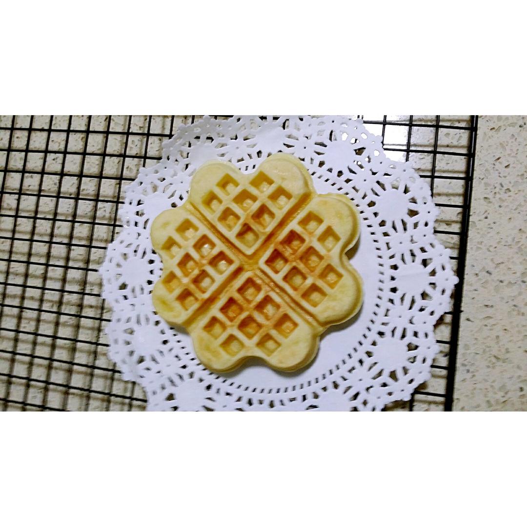 低脂低糖华夫饼。