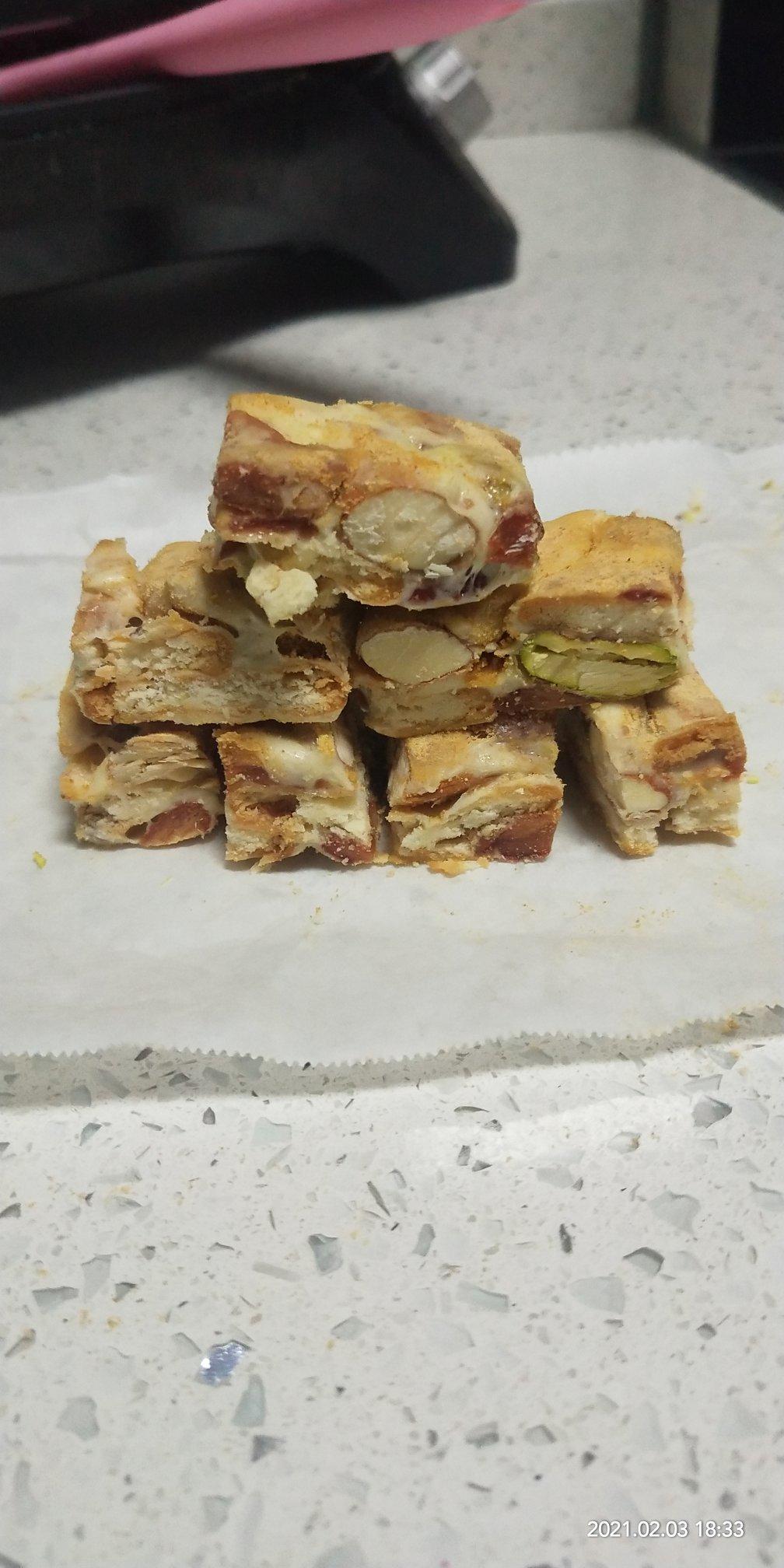 雪花酥  不甜版