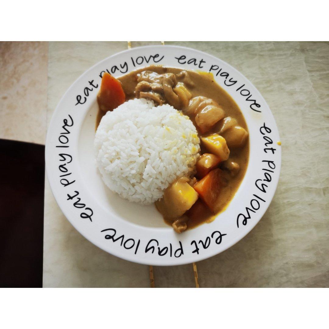 超下饭咖喱鸡🍛好吃呀～