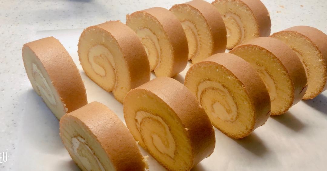 原味蛋糕卷
