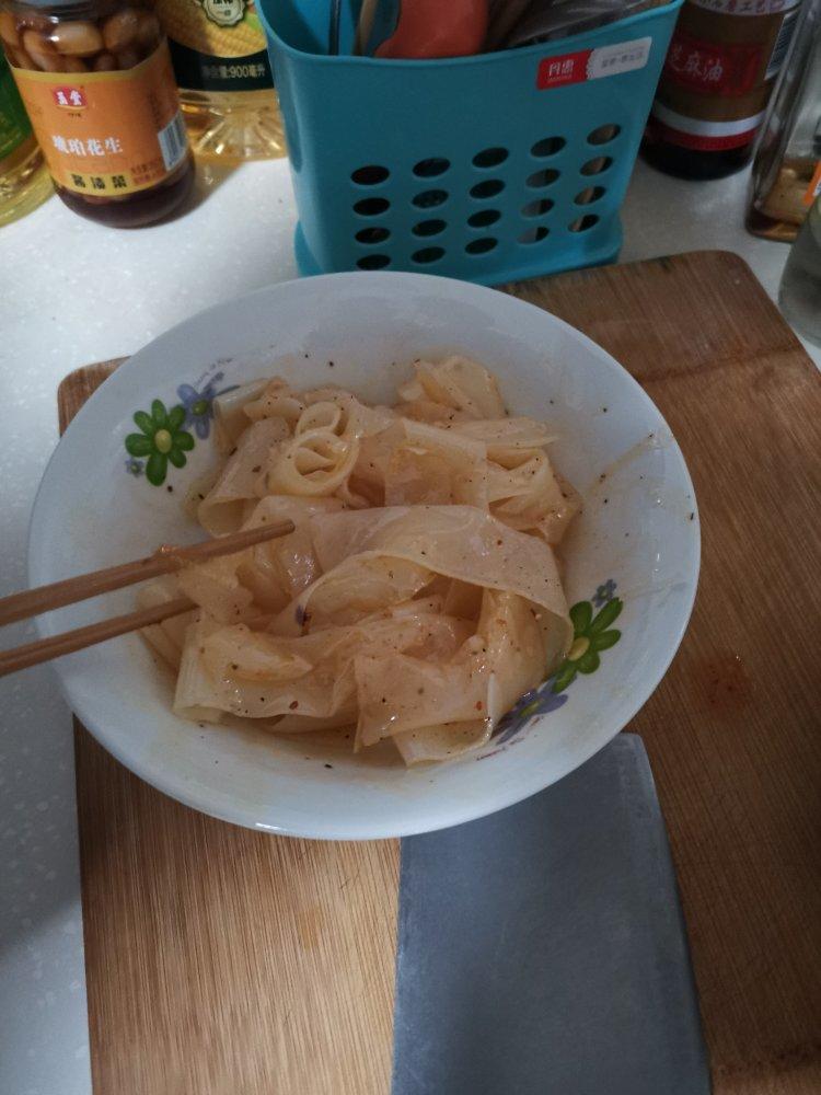 【自制筋道凉皮】–要领分享