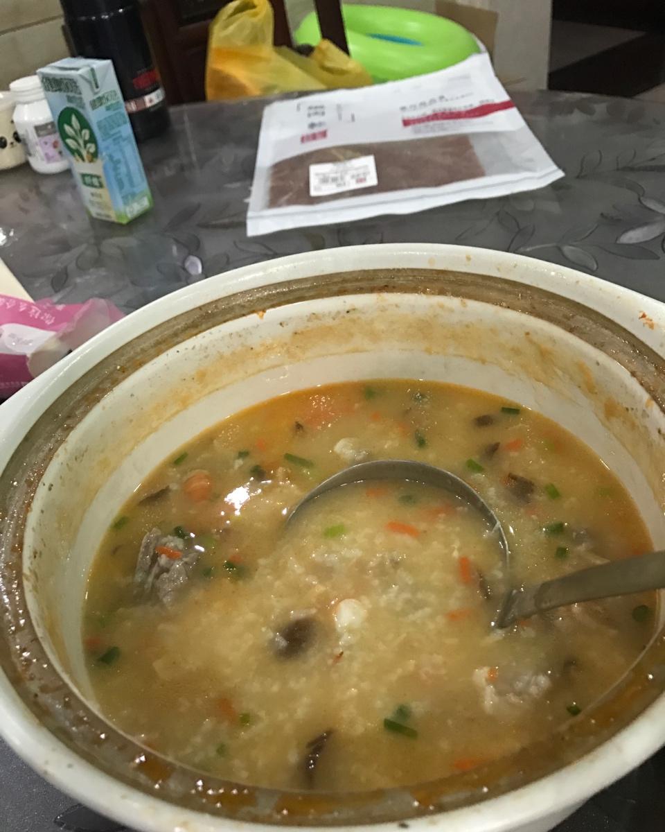 鲜虾排骨粥