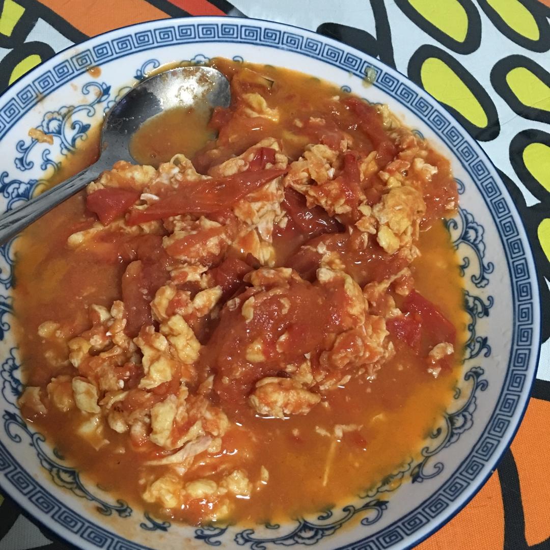 西红柿炒鸡蛋