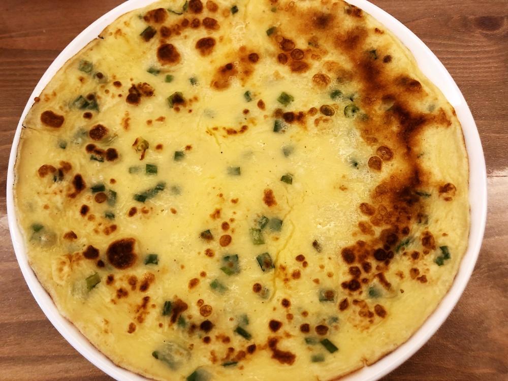 快速早餐鸡蛋葱花饼