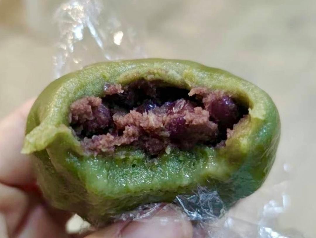 艾草粉青团（不裂不塌隔天不硬）