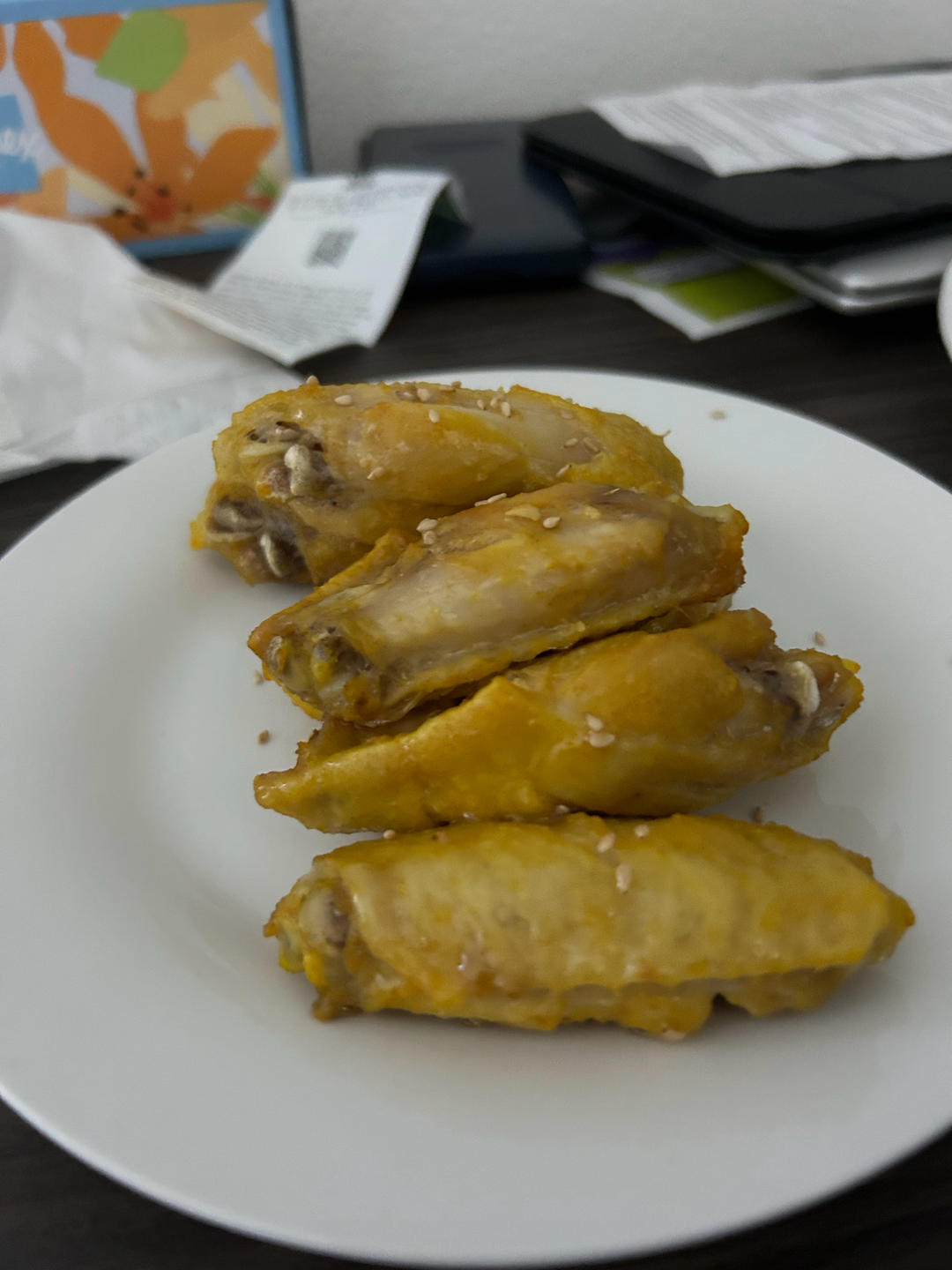 盐焗鸡中翅(烤箱)