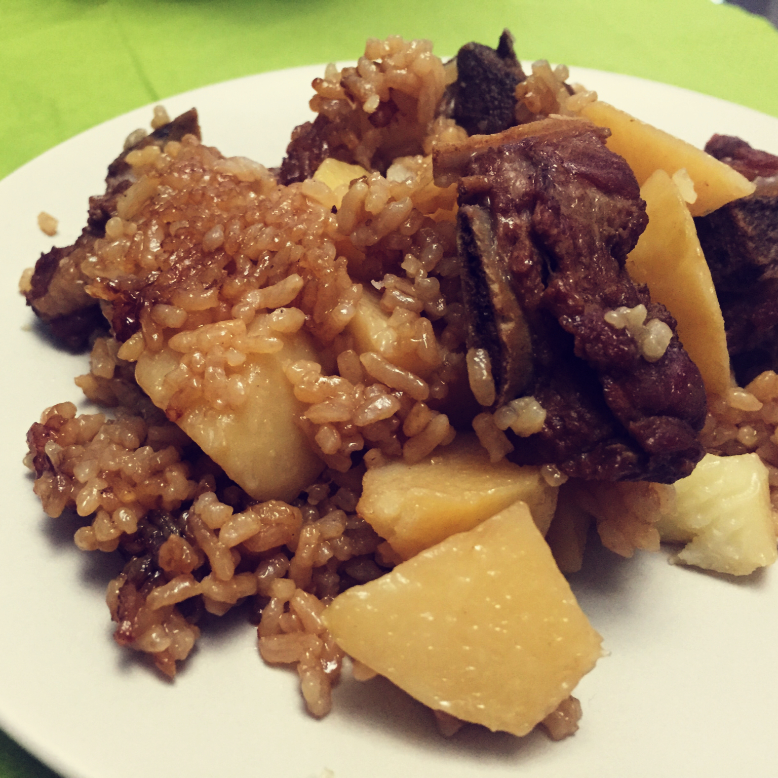 土豆焖饭（电饭锅版）