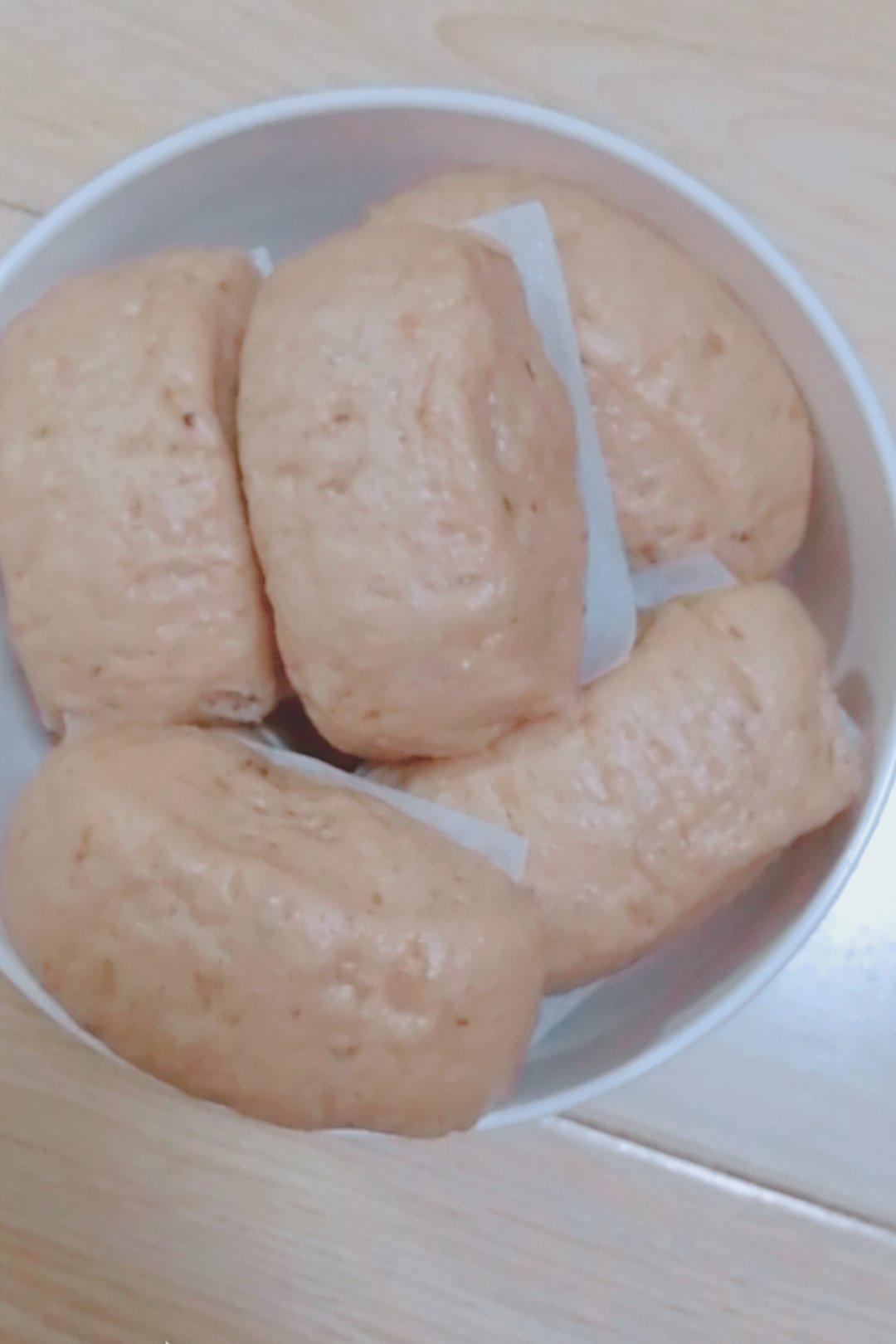 有着面包口感的红糖馒头（一次发酵）