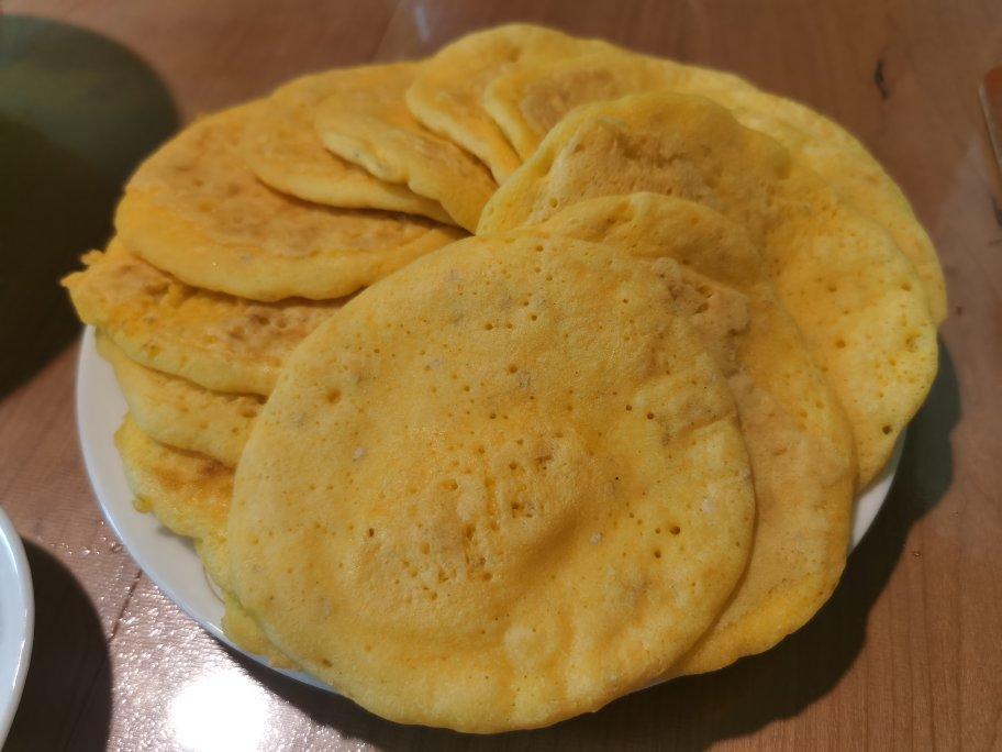 玉米面松饼，早起5分钟搞定，又软又健康