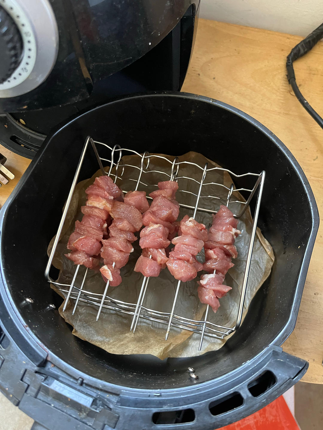 空气炸锅版烤肉串
