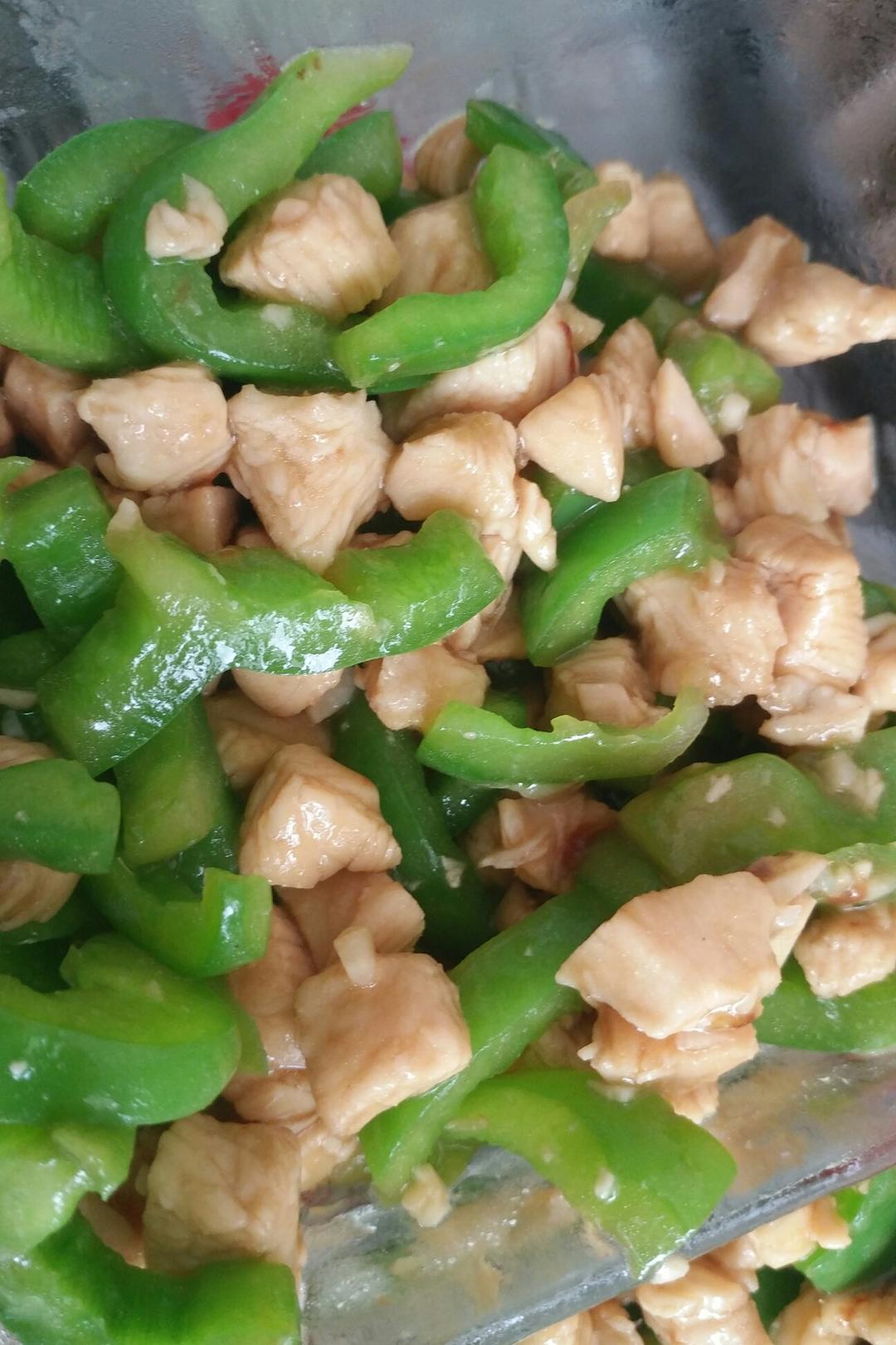 5分钟速食--青椒炒鸡脯