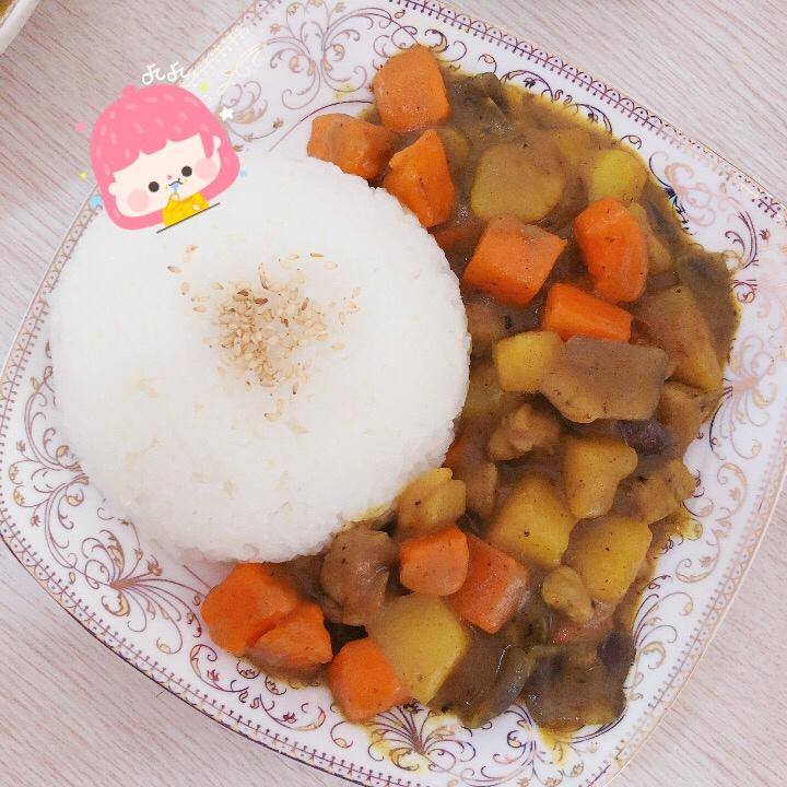 咖喱鸡肉饭