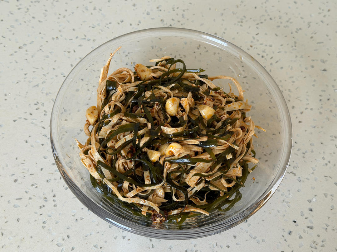 海带丝拌豆皮