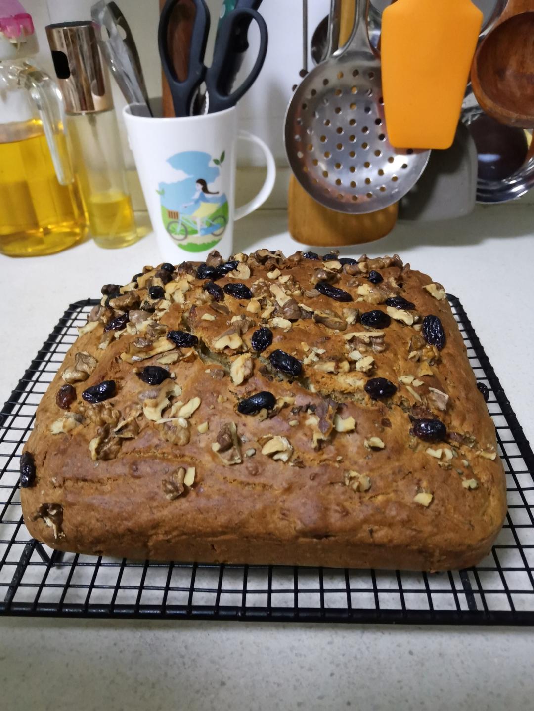 星巴克香蕉核桃蛋糕（starbucks banana walnut bread）