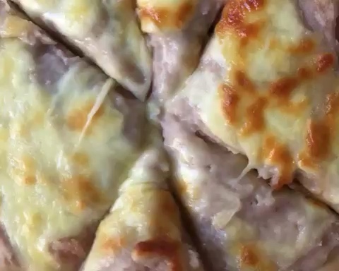 芋泥披萨的做法