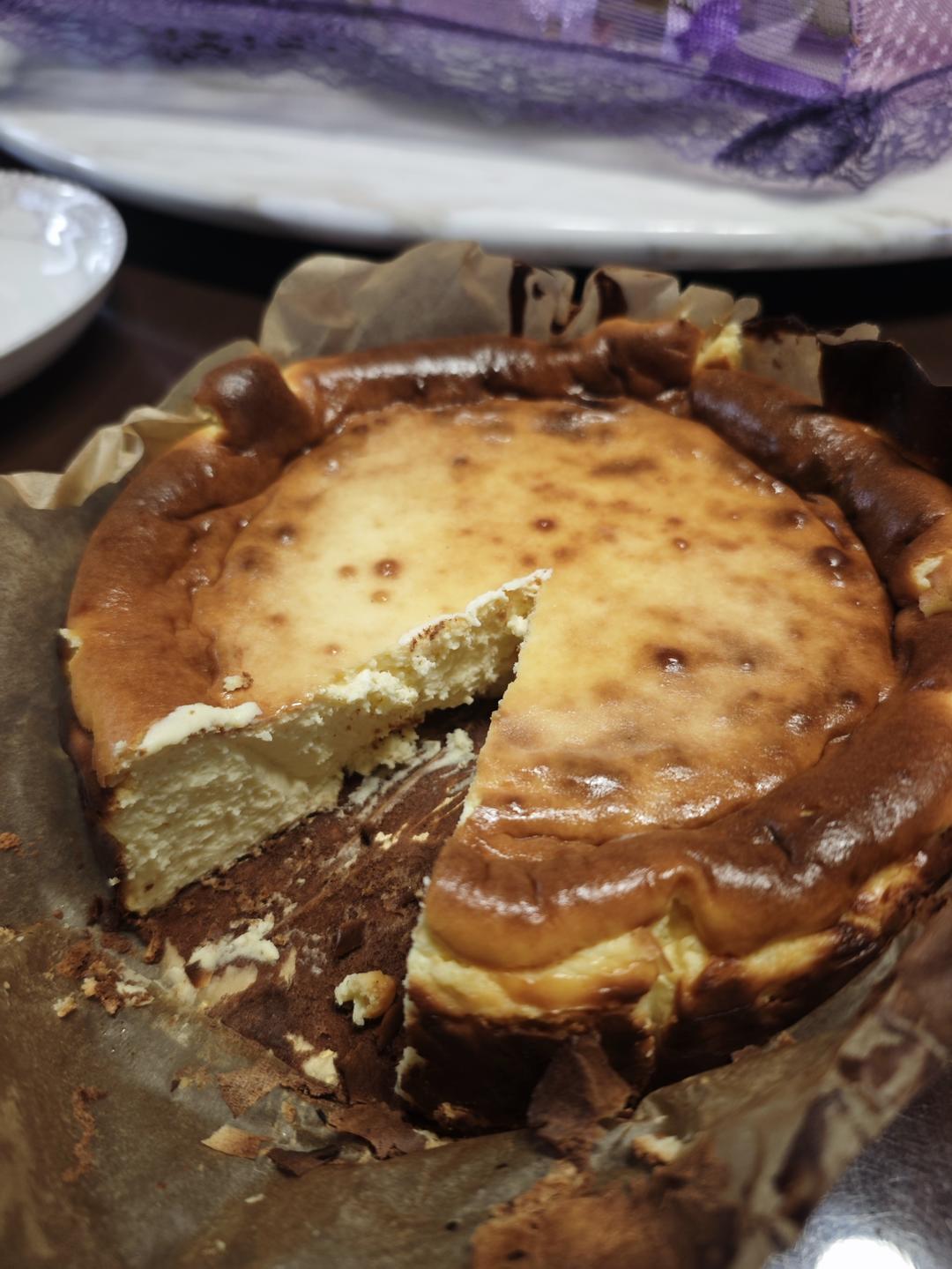 网红巴斯克芝士蛋糕