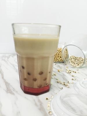 珍珠红茶豆浆饮的做法 步骤4