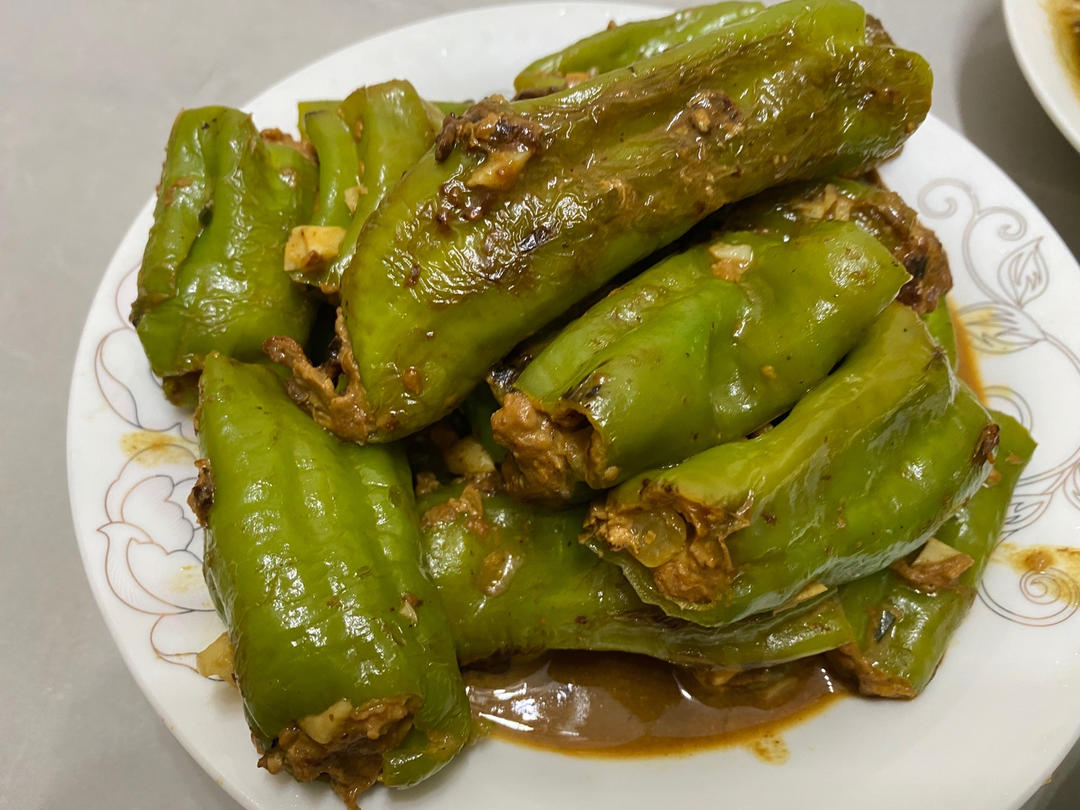 青椒酿肉