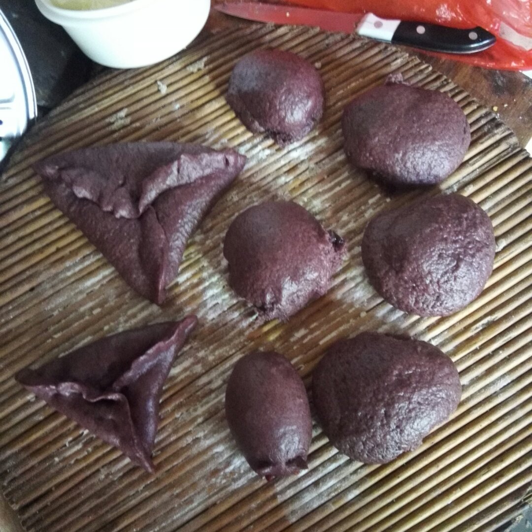 黑米馒头