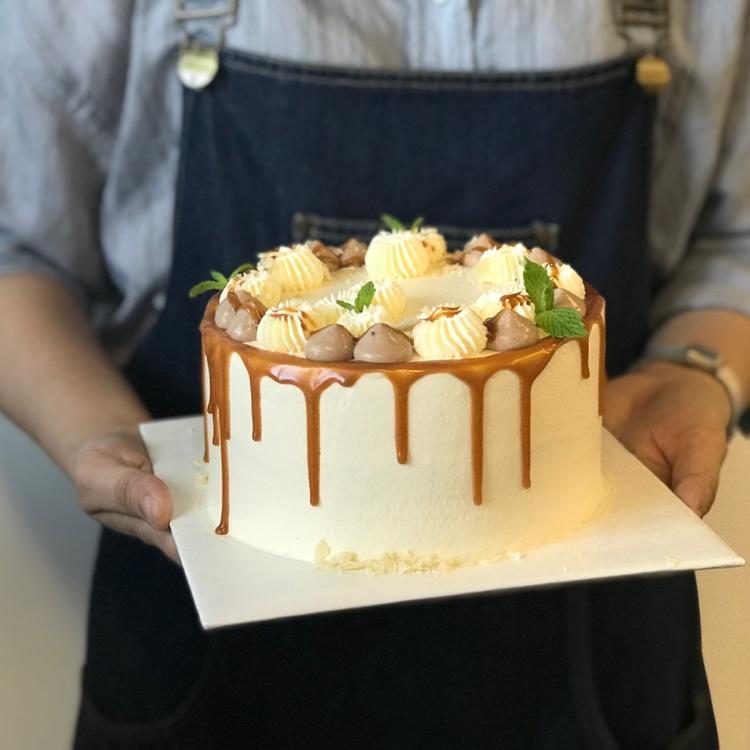 绝配焦糖咖啡奶油蛋糕（6寸）