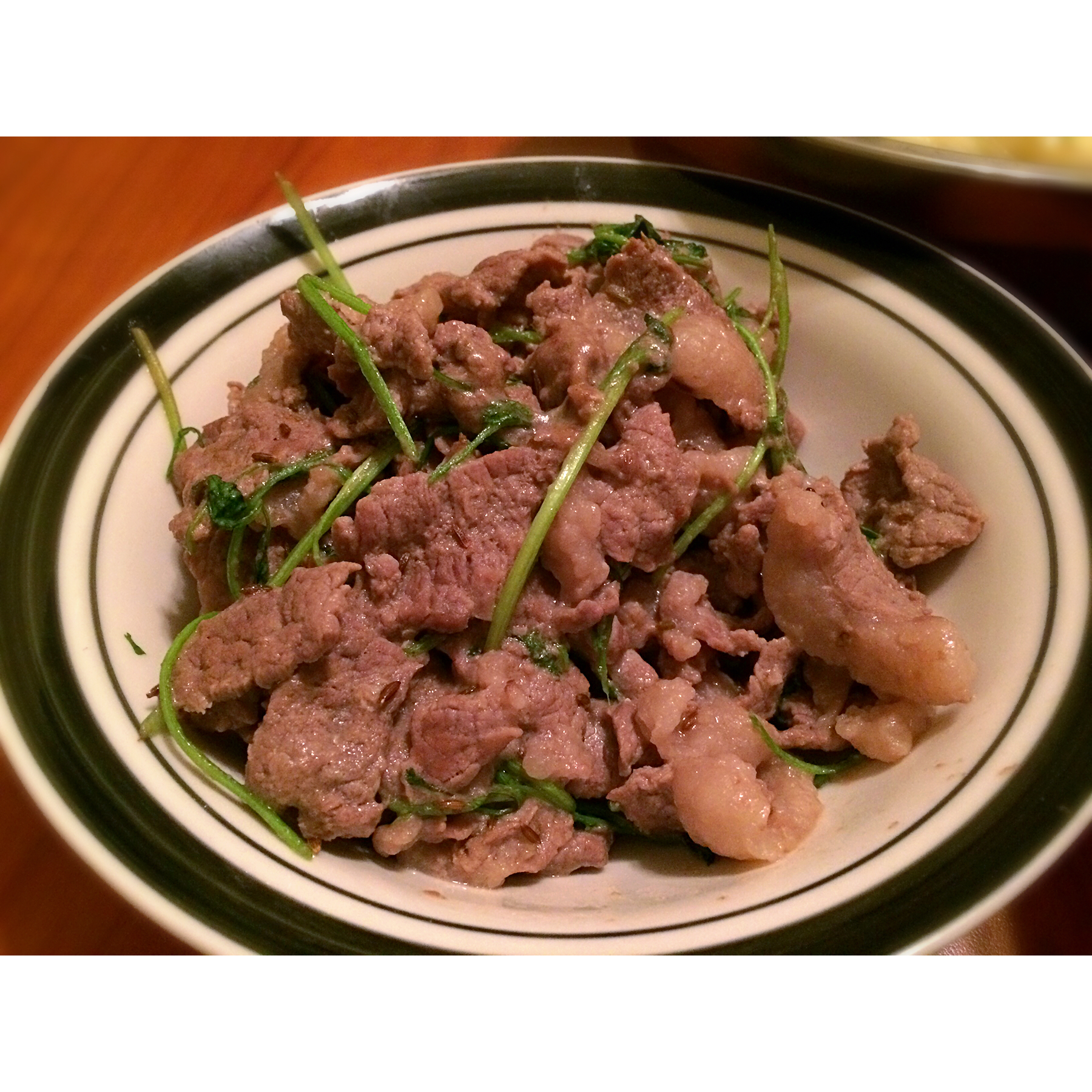 香菜牛肉